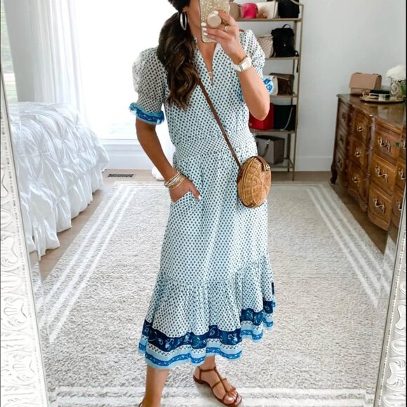 J. Crew Dresses & Skirts - J. CREW Smocked Ruffle Dress in 100% Cotton Voile SZ XS